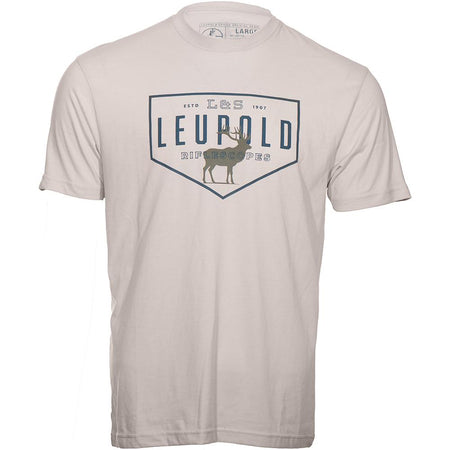 Leupold Bull Elk Short Sleeve Shirt Sand L