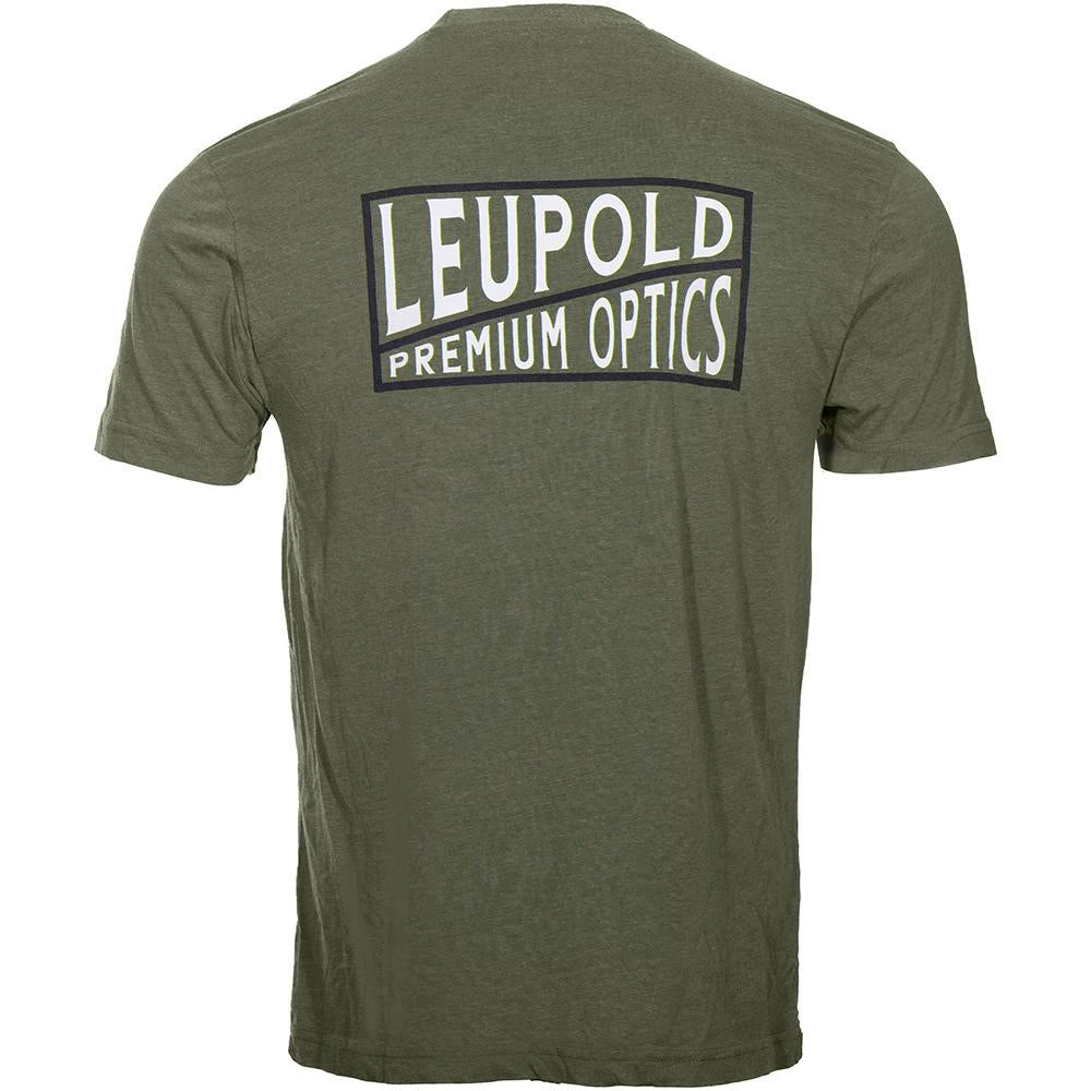 Leupold Premium Optics Short Sleeve Tee Light Olive L