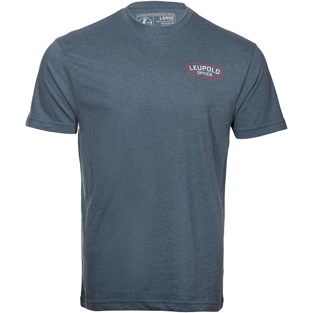 Leupold Badge Short Sleeve Shirt Indigo XL