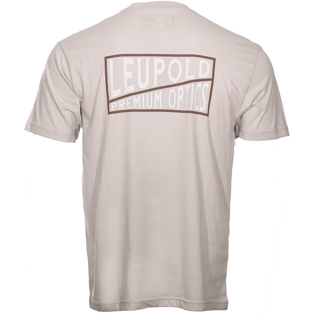 Leupold Premium Optics Short Sleeve Tee Sand 2XL