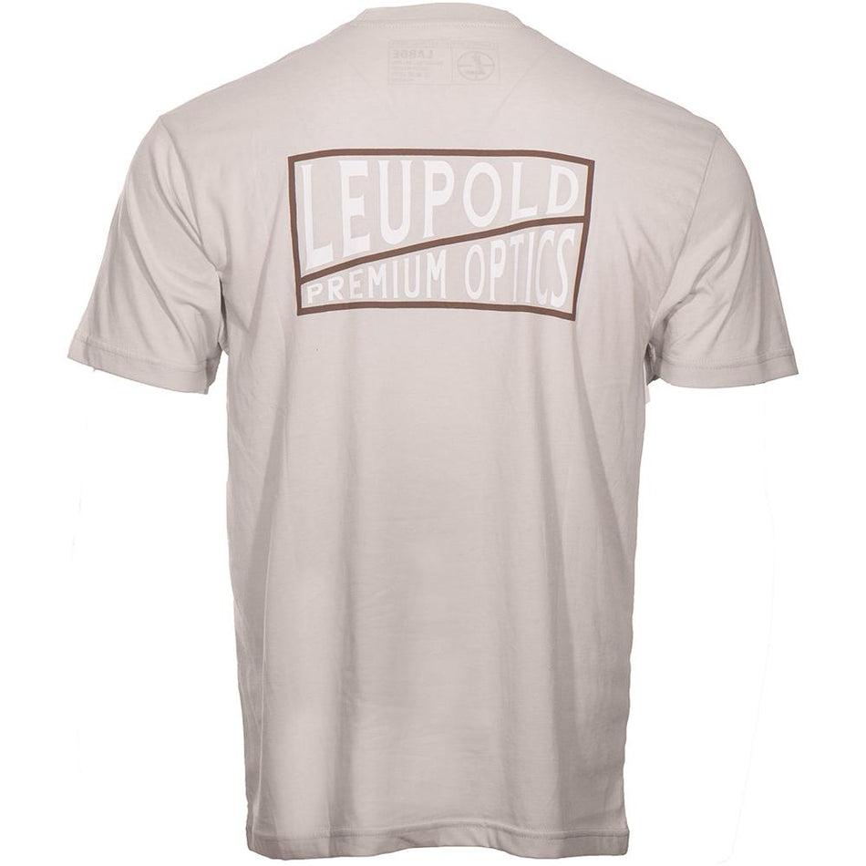 Leupold Premium Optics Short Sleeve Tee Sand 2XL