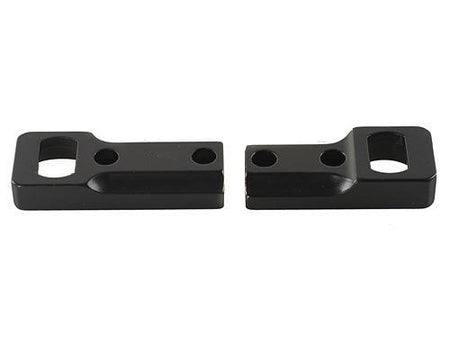 Leupold 2-Piece Dual Dovetail Base - Remington 700 Reversible Front (RVF) Matte Black