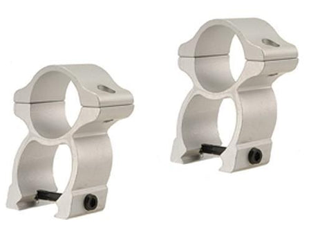 Leupold 2-Piece Rifleman Detachable Weaver-Style See-Thru Aluminum Rings 1" High Silver