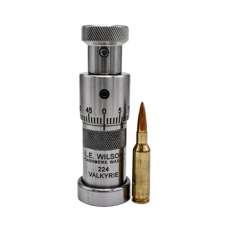 L.E. Wilson Stainless Steel VLD Bullet Seater with Micrometer Adjustment 6.5 PRC