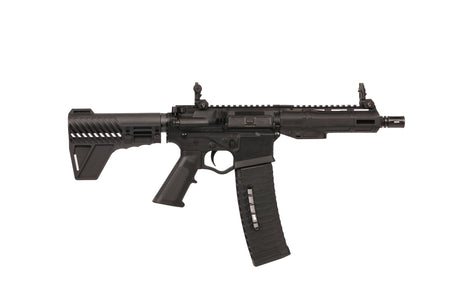 ATI ATIGAX5567MLB60 Alpha Maxx 223 Rem/5.56 NATO 60+1 7.50" Threaded Barrel, Matte Black Receiver w/Picatinny Rail, M-LOK Handguard, Black Polymer Blade, A2 Grip
