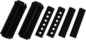 MFT 4 SIDED RAIL 6" HANDGUARD AR15/M16 POLYMER BLACK