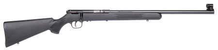Savage Arms 28900 Mark I FVT Full Size 22 Long/22 Short/22 LR 1rd 21" Black Satin Heavy Barrel, Satin Black Carbon Steel Receiver, Black Fixed Synthetic Stock, Right Hand