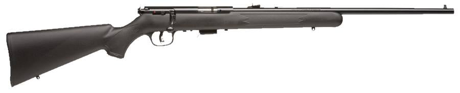 Savage Arms 26700 Mark II F Full Size 22 LR 10+1 21" Matte Black Button Rifled Barrel, Matte Black Drilled & Tapped Carbon Steel Receiver, Matte Black Fixed Sporter Synthetic Stock, Right Hand