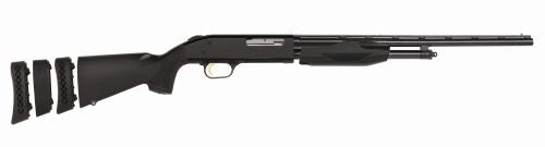 Mossberg 50358 510 Super Bantam Youth 410 Gauge Pump 3" 2+1 18.50" Blued Vent Rib Steel Barrel, Blued Steel Receiver, Black Synthetic Stock w/Adjustable LOP Spacer