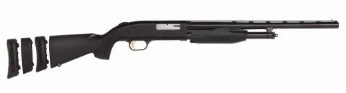 Mossberg 50485 510 Super Bantam Youth 20 Gauge 3" 3+1 18.50" Vent Rib Barrel, Dual Extractors, EZ-Reach Forend, Blued Metal Finish, Synthetic Stock w/Adjustable LOP Spacer, Includes Accu-Set Chokes