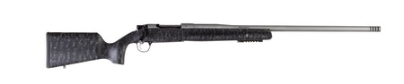 Christensen Arms 8010200100 Mesa Long Range 6.5 Creedmoor 4+1 26" Threaded Barrel, Tungsten Gray Cerakote, Black with Gray Webbing Stock