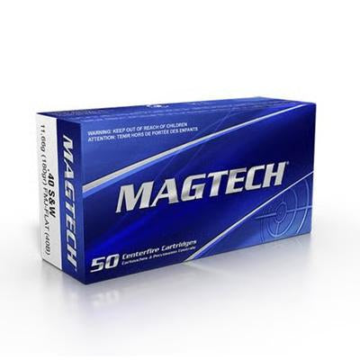Magtech .40 S&W Sport Shooting Range/Training 180gr FMJ Ammo