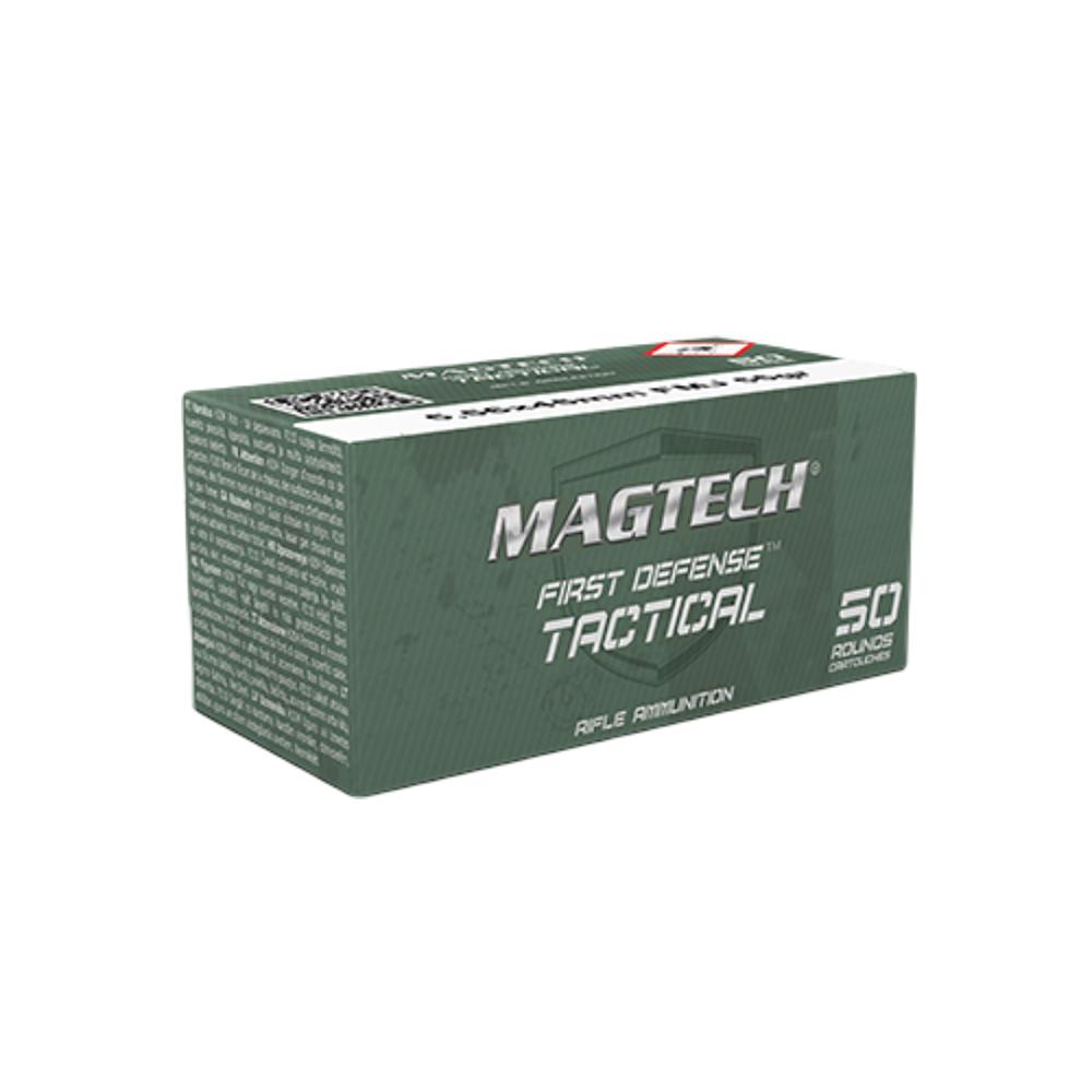 Magtech 5.56x45mm NATO First Defense Tactical/Training 55gr FMJ Ammo