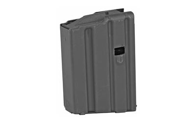 Ammunition Storage Components Ammunition Storage Components, Magazine, 223 Remington/556NATO, 10 Rounds, Fits AR Rifles, Stainless Steel, Black Follower, Black 10-223-SS-B-B-ASC