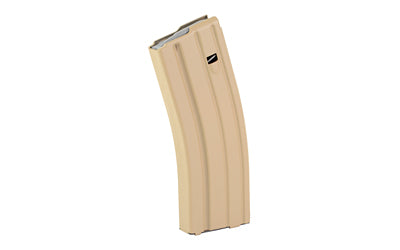 Ammunition Storage Components Magazine, 223REM/556NATO, 30Rd, Flat Dark Earth Marlube w/ Gray Follower, Fits AR-15 30-223-AL-FDE-G-ASC