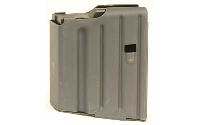 Ammunition Storage Components Magazine, 308 Win, Fits AR Rifles, 10Rd, Stainless, Black 10-308-SS-BM-B-ASC