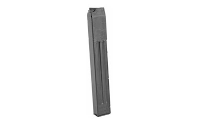 American Tactical Pistol Magazine, 9MM, 10 Rounds, Fits MP40 Pistols, Steel, Matte Finish, Black GERMMP40910