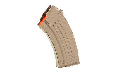 Global Ordnance Magazine, 7.62X39, 10 Rounds, 20 Round Body, Fits AK-47, FDE 810091157695