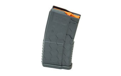 HEXMAG Magazine, 223 Remington/556NATO, 10 Rounds, Fits AR Pattern Rifles, Polymer, Gray HX1020-AR15S2-GRY