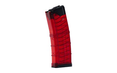 Lancer Systems Lancer, Magazine, L5 Advanced Warfighter, 223 Remington/556NATO, 30 Rounds, Fits AR Rifles, Polymer, Translucent Red 999-000-2320-54