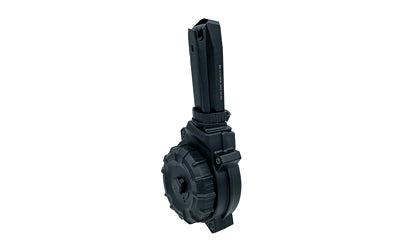 ProMag Industries Magazine, Drum, 9MM, 50 Rounds, Fits Ruger Security-9, Polymer Construction, Black DRM-A98