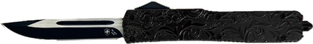 TEMPLAR KNIFE SLIM OTF MAIDEN BLACK GLOSS 3.1" BLK DROPPT