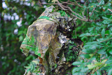 TITAN 3D LEAFY FACE MASK MOSSY OAK OBSESSION NWTF