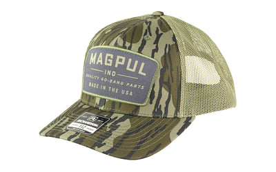 Magpul Industries Go Bang Trucker Hat, Bottomland Camo, Cotton/Polyester, One Size Fits Most MAG1102-346