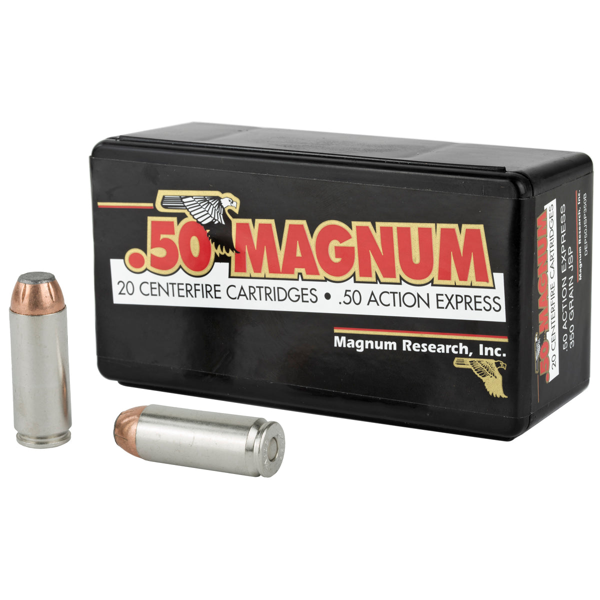 Magnum Research .50 Action Express 350gr JSP Ammo