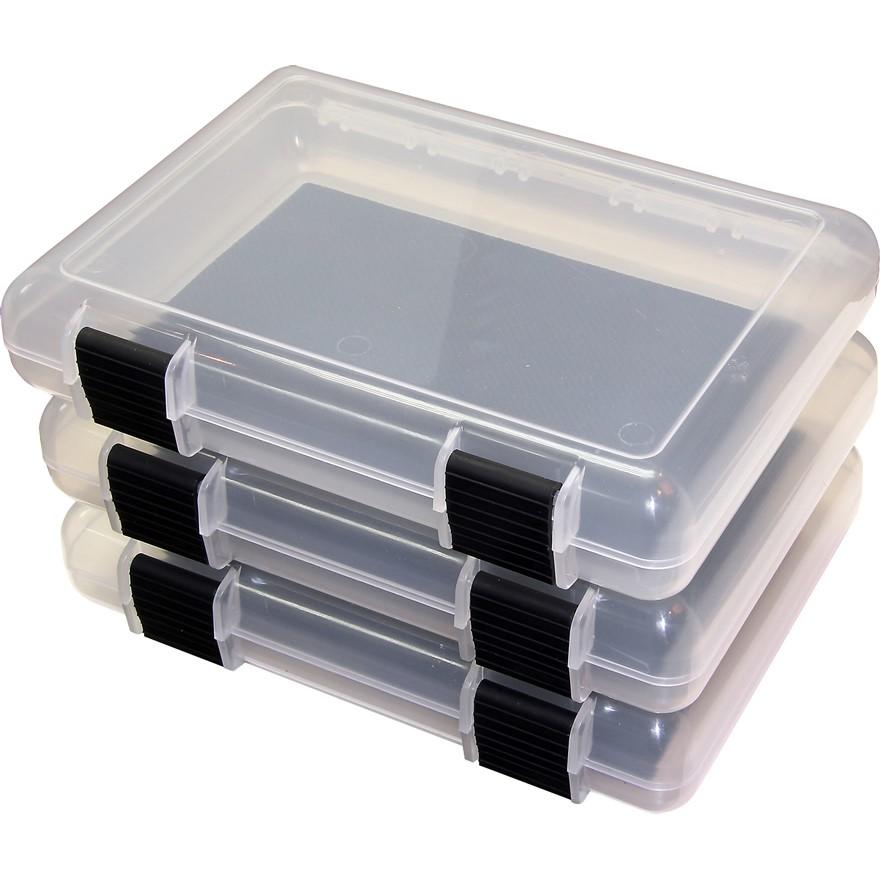 MTM In-Safe Storage Case 12" Clear 3/ct MTM IN SAFE STORAGE CASE 12" CLEAR 3PK