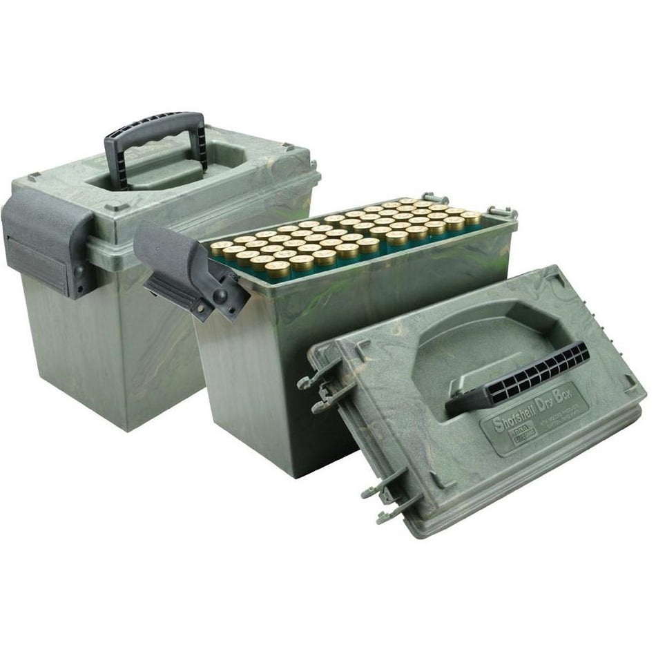 MTM Shot Shell Dry Box 20 ga up to 3" Wild Camo