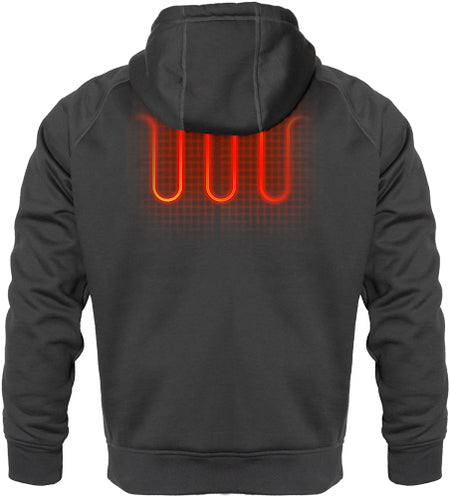 MOBILE WARMING MEN'S PHASE 2.0 HOODIE DARK GRAY XX-LARGE!