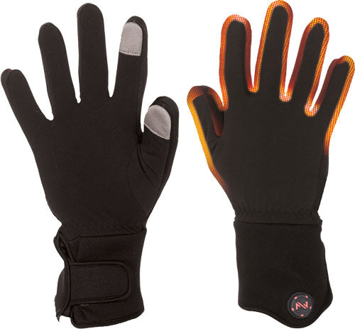MOBILE WARMING UNISEX HEATED GLOVE LINER BLACK LARGE!