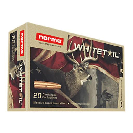Norma 7.65x53mm Argentine Whitetail 174gr JSP Ammo