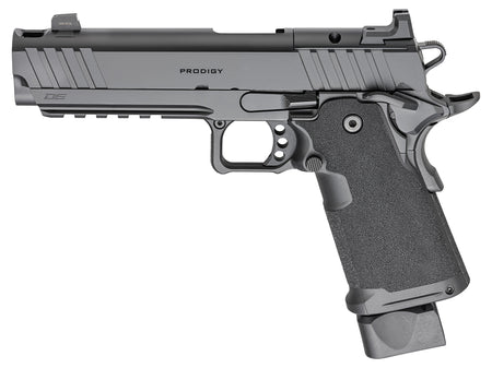 Springfield Armory PH9119AOSCOMP Prodigy 9mm 20+1 17+1 5" Stainless Black Cerakote Optic Ready Carbon Steel Slide Polymer Grip