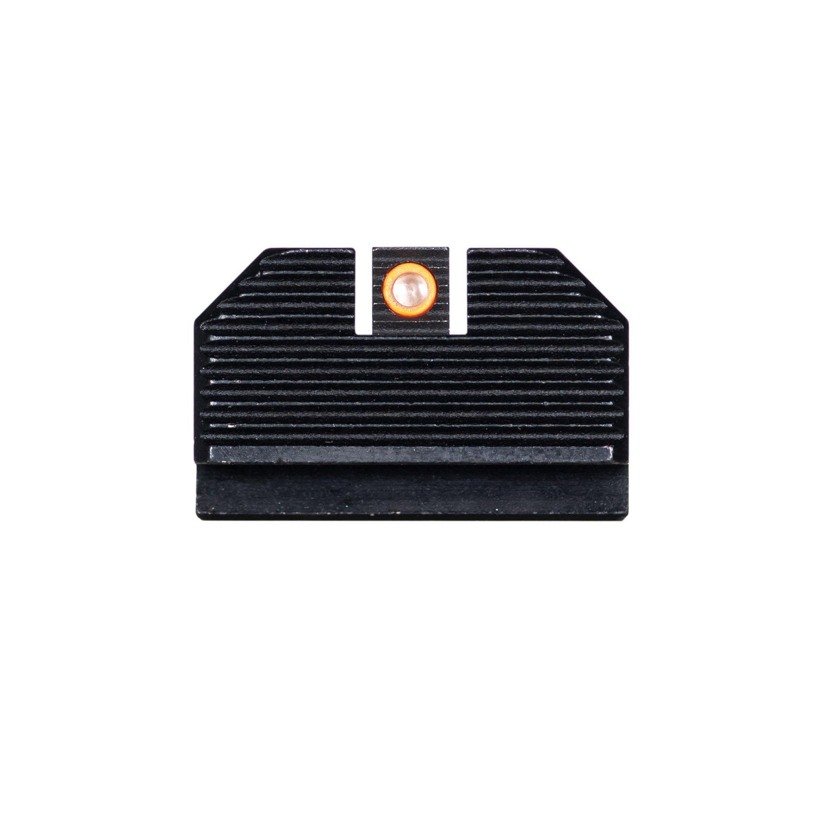 Night Fision Optics Ready Stealth Night Sight Set Orange Front Blank Rear Glock 43x MOS