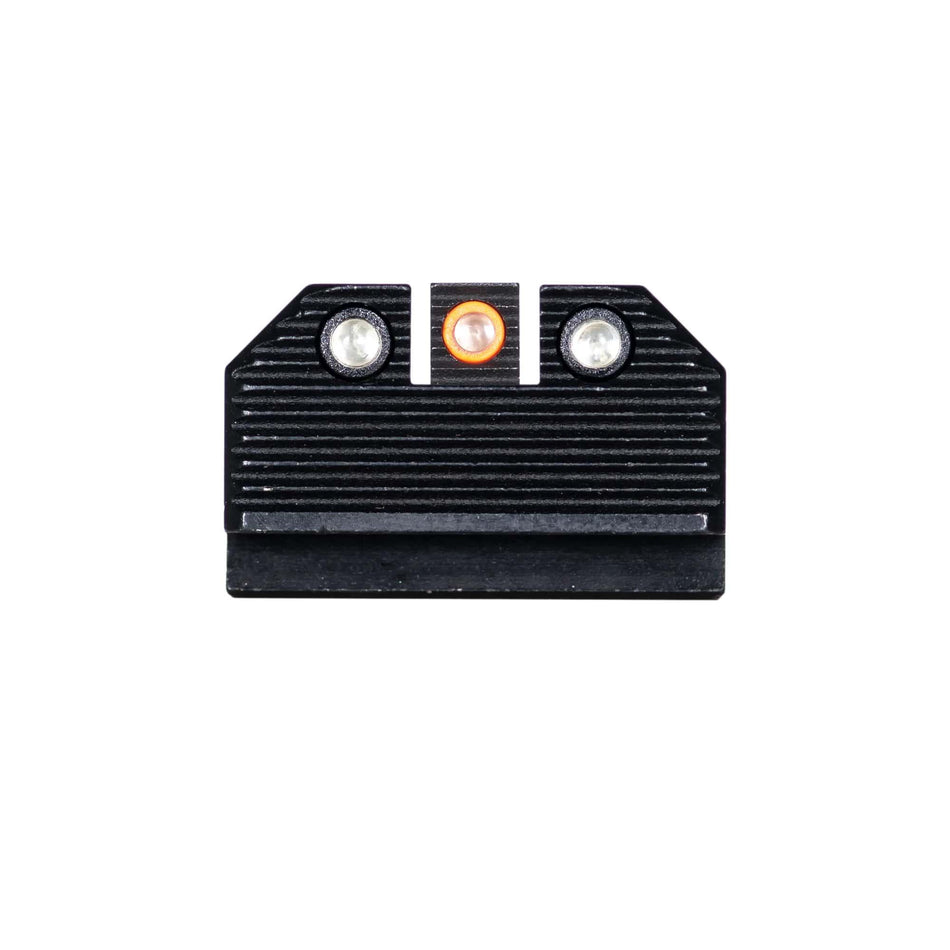 Night Fision Optics Ready Stealth Night Sight Set Orange Front Black Back for Walther