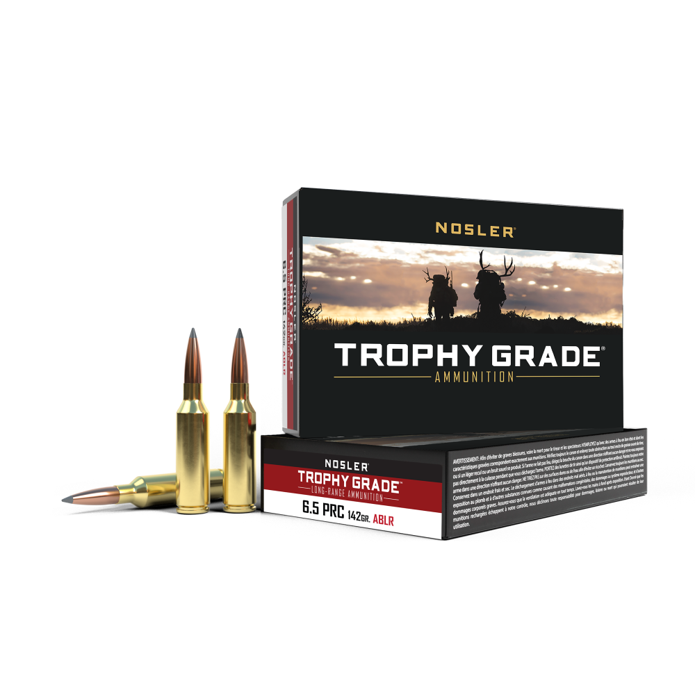 Nosler 6.5 PRC Trophy Grade 142gr PolyTip Ammo