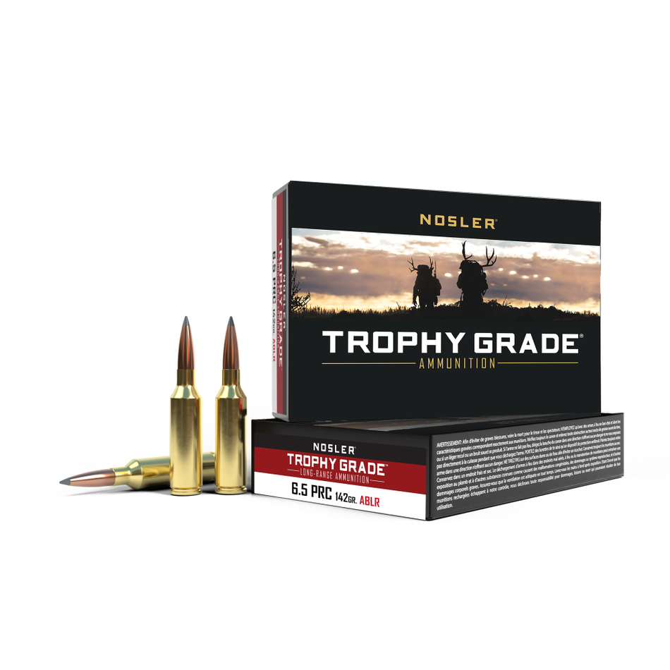 Nosler 6.5 PRC Trophy Grade 142gr PolyTip Ammo