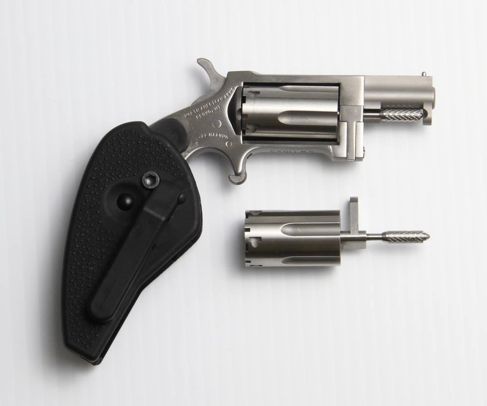 SIDEWINDER 22M/22L 1-1/8" HOLS NAA-SWC-HG | HOLSTER/GRIP CMBO