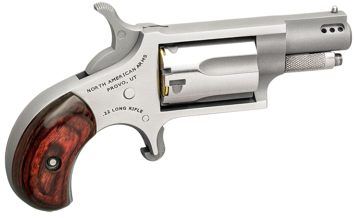 MINI 22LR REV 1-1/8" SS PORTED NAA-22LR-P |
