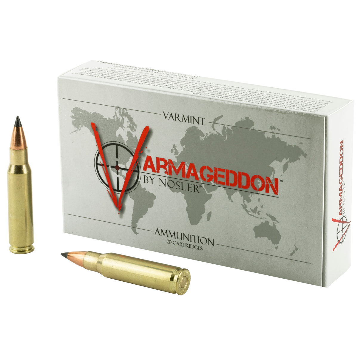 Nosler .308 Win / 7.62x51mm Varmageddon 110gr PolyTip Ammo