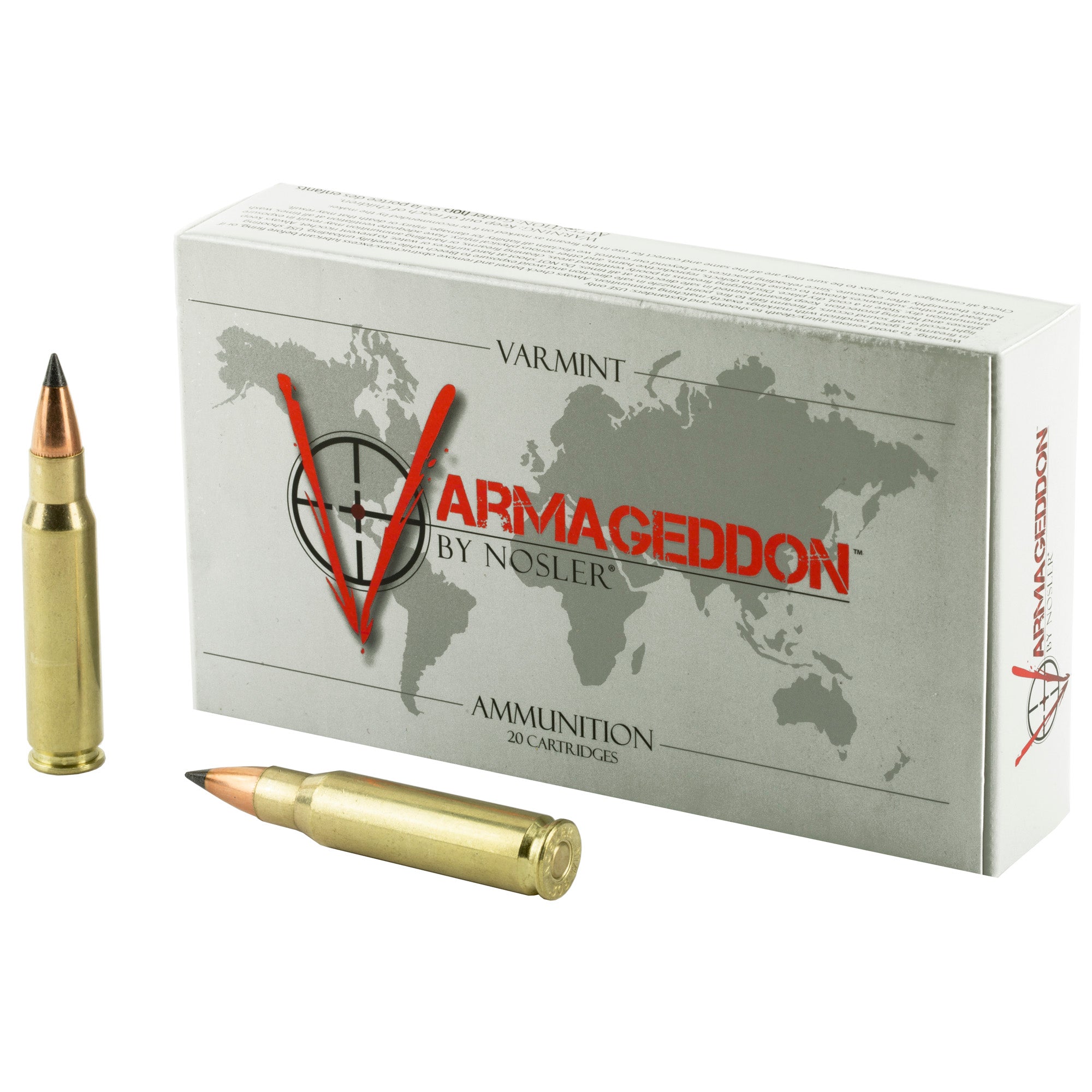 Nosler .308 Win / 7.62x51mm Varmageddon 110gr PolyTip Ammo