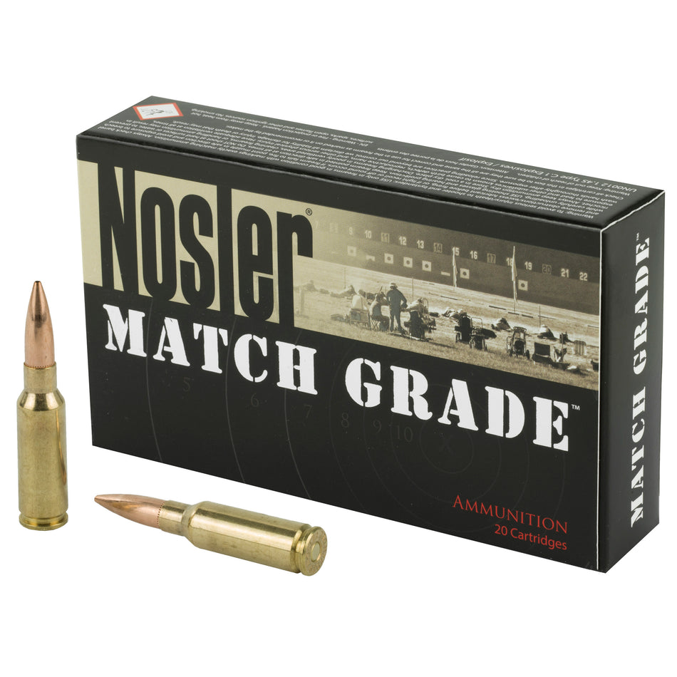 Nosler 6.5 Grendel Match Grade 123gr HPBT Ammo