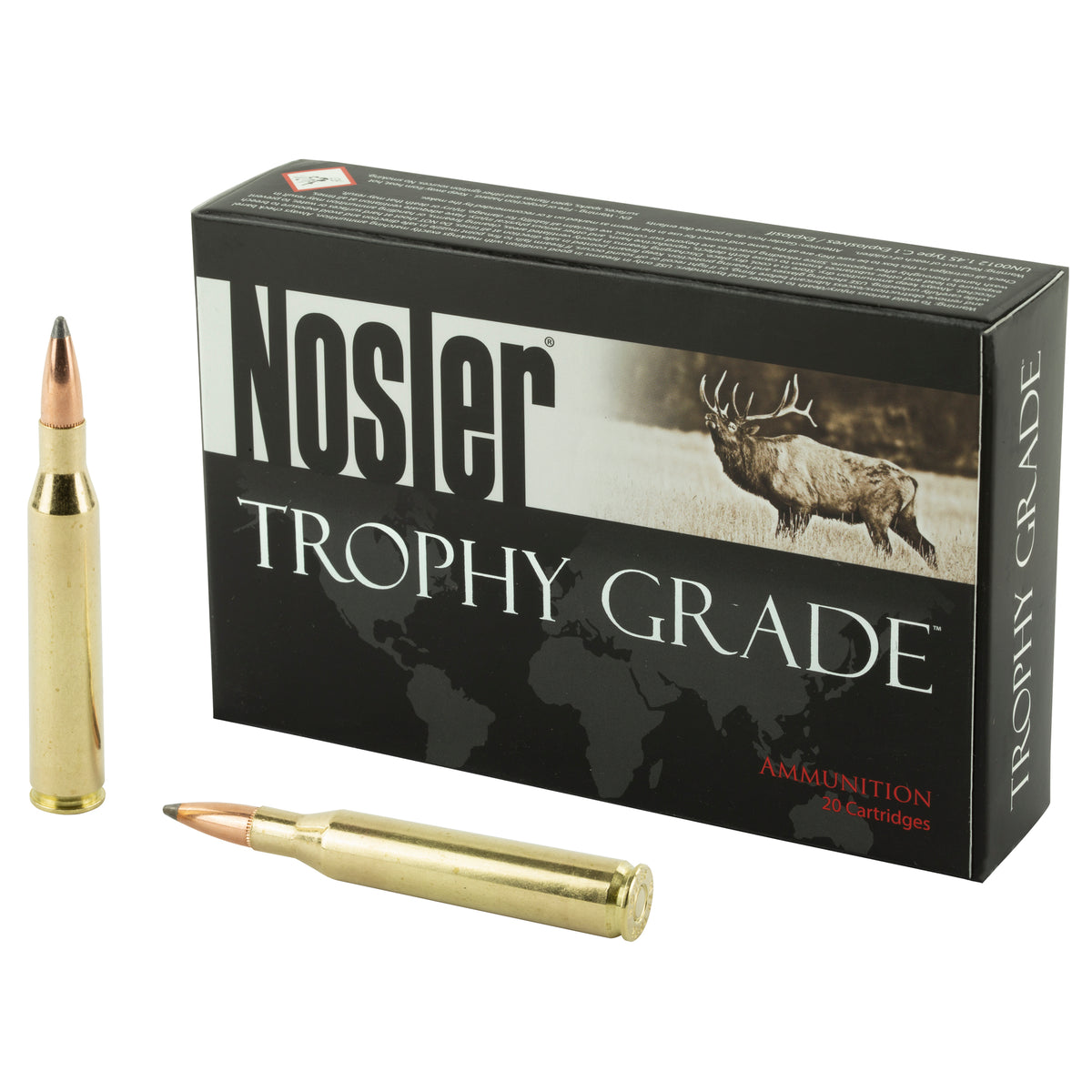 Nosler .25-06 Rem Trophy Grade 100gr Spitzer Partition Ammo