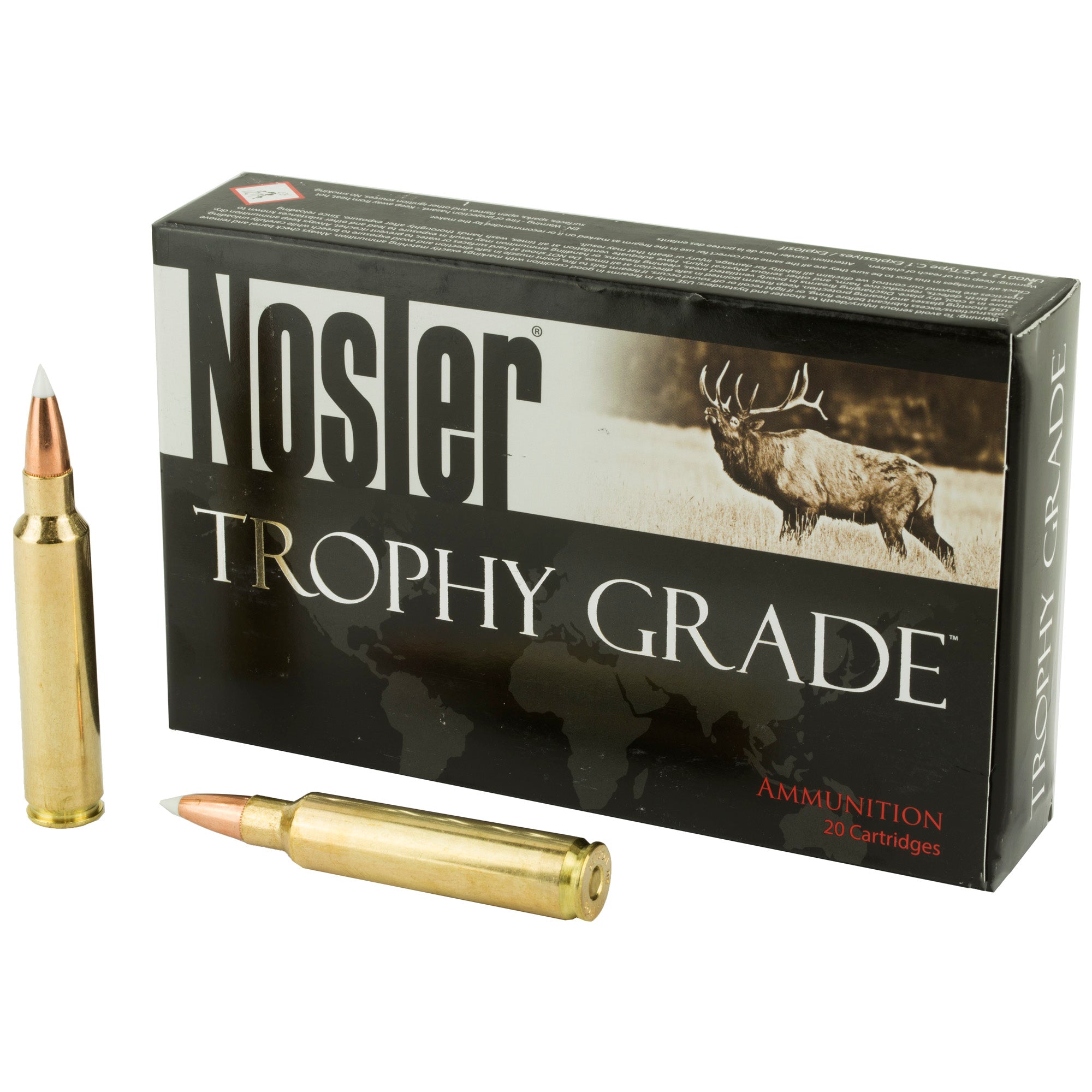 Nosler .30 Nosler Trophy Grade 180gr AccuBond Ammo
