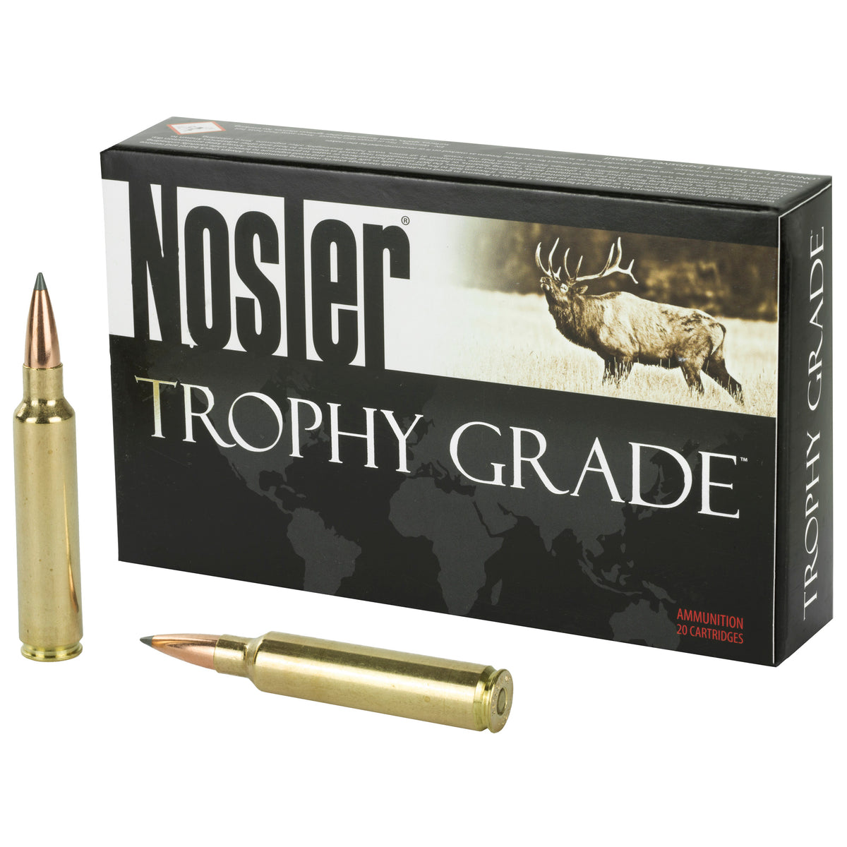 Nosler .30 Nosler Trophy Grade 210gr AccuBond Long Range Ammo