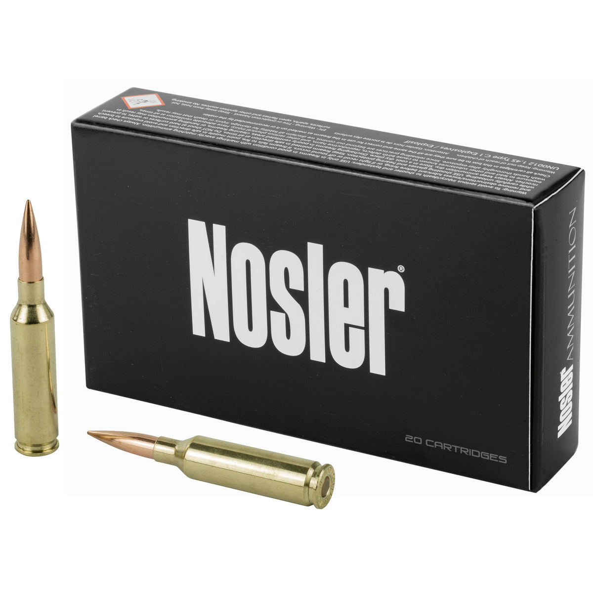 Nosler 60135 Match Grade RDF Hollow Point Boat Tail 105 Grain 6mm Creedmoor 3050 fps
