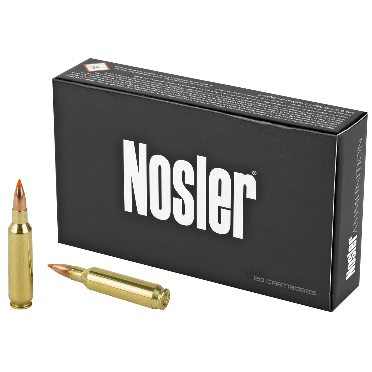 Nosler .22 Nosler Spitzer 55gr Ballistic Tip Varmint Ammo