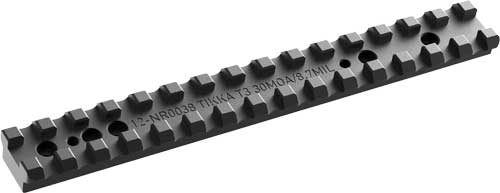AUDERE NATO RAIL TIKKA T3/T3X 30 MOA BLACK<